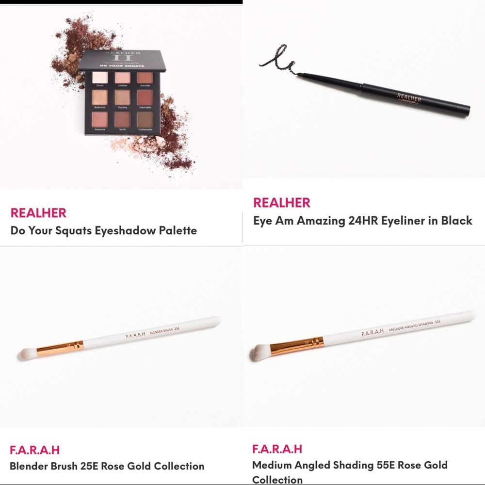 RealHer and FARAH Makeup Bundle